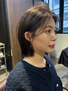 【 ハンサムボブ × 切りっぱなし 】浅野美紀 - MEIKA掲載