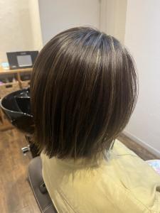 細めハイライト - NAP hair bocco掲載
