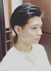 2ブロック7：3パート - Barbering Method produce byヘアサロン大野掲載