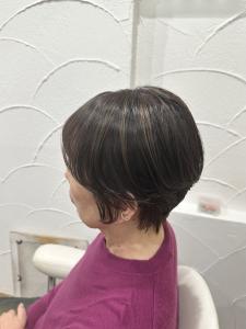 白髪ぼかしハイライト - Hair Salon Leaf掲載