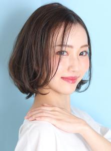 小顔美髪シアーカラーカールショートセミディ姫カット - INCEPTION  GINZA 銀座掲載