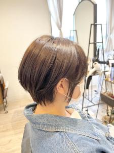 スッキリ春ショート - ito. little hair garden掲載