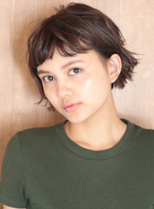 40代50代似合わせ小顔美髪シアーカラーカールショート - INCEPTION  GINZA 銀座掲載