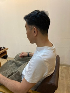 お客様髪質改善データ1276(メンズショート)