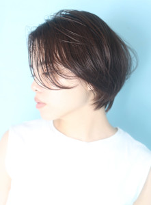 40代50代似合わせ小顔美髪シアーカラーカールショート - INCEPTION  GINZA 銀座掲載