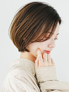 大人丸みショート - INCEPTION  GINZA 銀座掲載