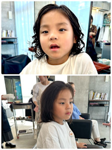 キッズパーマ×キッズカット◎三軒茶屋 RYUKI パーマ