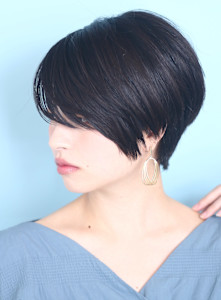 40代50代似合わせ小顔美髪シアーカラーカールショート - INCEPTION  GINZA 銀座掲載