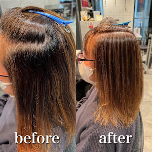 白髪ぼかし/白髪にお悩みの方に/30代40代50代 - STELLA by KENJE掲載