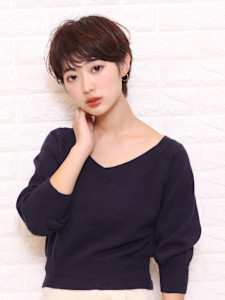 丸みショート　ナチュラルカールでこなれヘア - noa -hair relax- 【ノア】掲載