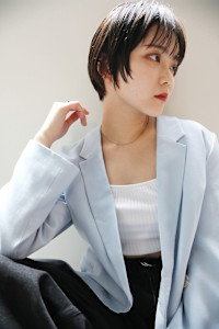 ハンサムマッシュショート[切りっぱなしボブエアリーロング美髪 - Lu’ce coco掲載