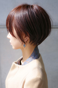 大人ショートボブ丸みショートカットマッシュショート前髪あり - ～ing deux掲載