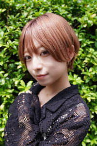 大人可愛い20代30代40代黒髪前下がりショートボブ丸みショ - ～ing deux掲載