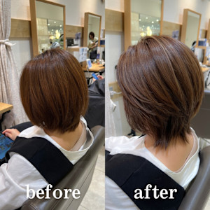 白髪ぼかし　セミディ　シアーカラー　【藤沢　藤沢駅】 - Mira by KENJE掲載