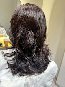 エレガントレイヤー×艶感カラー『銀座／個室』 - answer BEAUTY SALON掲載