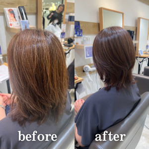 白髪ぼかし　セミディ　シアーカラー　【藤沢　藤沢駅】 - Mira by KENJE掲載