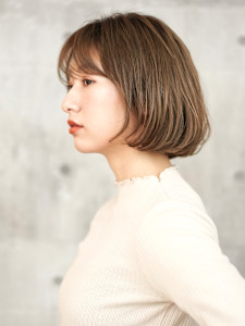 大人丸みボブ - INCEPTION  GINZA 銀座掲載