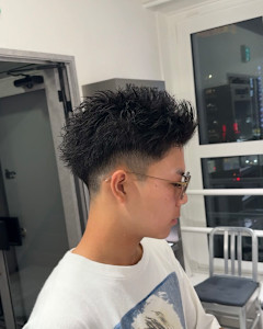 ボックススパイキーショート - メンズヘア整形サロン GOALD 京都掲載