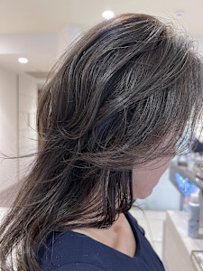 50代おしゃれロングウルフ