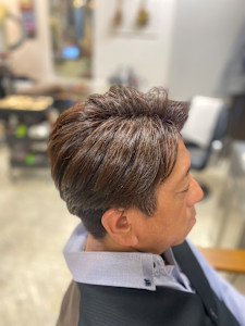 【白髪ぼかし】メンズカット/白髪染め/ベージュカラー