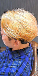 ツーブロックカラー