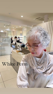 グレイヘアパーマ - marju銀座掲載