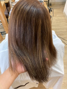 お客様髪質改善データ1261（白髪ぼかし後のカラー） - Grand × AtlierDonguri掲載