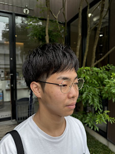 ナチュラルツーブロックショート/山本凌也 - NAP hair &Nalow homme掲載