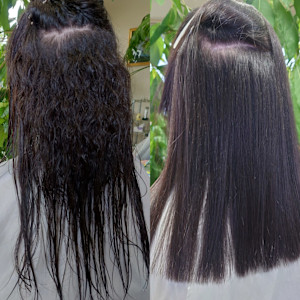 ビーワン縮毛矯正 40代　強縮毛　10代の頃より施術 - La・beau掲載