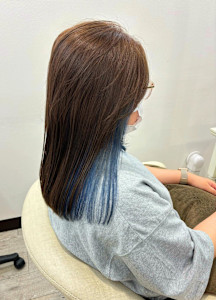 大人かわいい/スカイブルー - latte hair lemie掲載