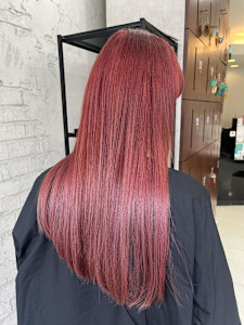 30.40代白髪ぼかしダブルカラーレッドピンク - prize 池袋【プライズ】池袋西口店掲載