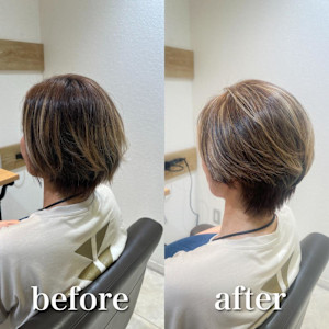 白髪ぼかし　セミディ　シアーカラー　【藤沢　藤沢駅】 - Mira by KENJE掲載