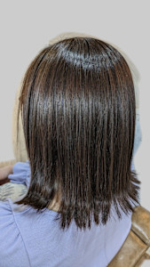 艶髪外ハネ✕アッシュカラー - THE BACK STAGE掲載