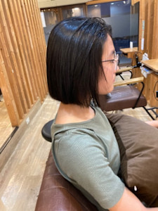 お客様髪質改善データ1331（縮毛矯正ショートボブ） - Grand × AtlierDonguri掲載