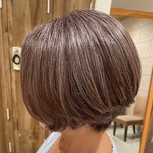 白髪ぼかし/白髪染め/ツヤカラー/イルミナカラー - LUCK 本厚木掲載