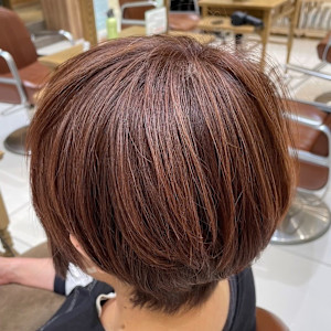 白髪ぼかし/白髪活かし/ハイライト/グレイカラー - LUCK 本厚木掲載