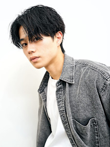 無造作センターパート - Lond un Maison. 原宿【ロンド アン メゾン】掲載