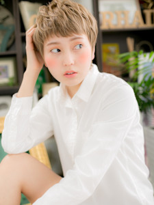 ハイライトオン眉くせ毛カット小顔ネオウルフ　ヘルシースタイル - COVER HAIR bliss【カバーヘア ブリス】志木/志木南口駅前店掲載