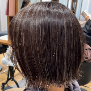 白髪ぼかし/イルミナ/白髪染め/ハイライト/グレイカラー - LUCK 本厚木掲載