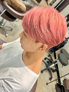 メンズカラー　白髪染めOK ブリーチ　短髪　韓国ヘア　メンズ - ANFINI掲載