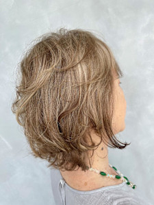 上品ハイライト/白髪ぼかしハイライト/ミルクティー/ベージュ - Aco掲載