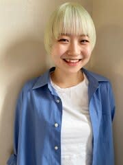 【White mint】マッシュショート_ミントカラー - soi掲載