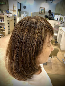 ミディアムボブレイヤー - hair&make imus MADOMOAZEL掲載