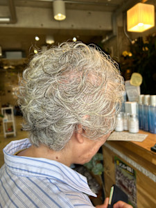 グレーヘアのカールスタイル - 4H＋掲載