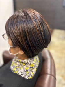 白髪染ハイライトカラー - STELLA hair掲載