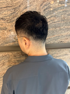 ツーブロック風フェードカット