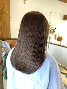 大人かわいい/極上ストレート♪ - latte hair lemie掲載