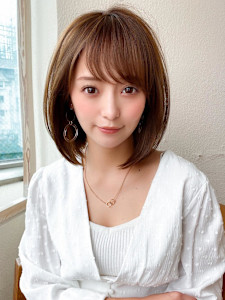 30代/40/小顔ヘア/前髪/アンブレラカラー/こなれミディ - AFLOAT/L 錦糸町【アフロートエル】掲載