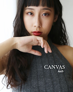 大人だからできるオン眉ロングヘア - CANVAS掲載