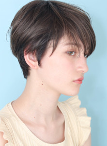 40代50代小顔前髪イメチェンアンブレラカラーショート - INCEPTION  GINZA 銀座掲載